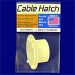 ZEBRA MA207CW CABLE HATCH COLONIAL WHITE