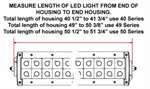 N-FAB D0949LR-TX Light Bar Mounting Kit