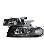 SPYDER 5012630 ( Spyder Signature ) Nissan Altima 93-97 Crystal Headlights - Bla
