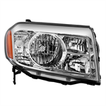 SPYDER 9035395 ( OE ) Honda Pilot 2009-2011 Passenger Side Headlight -OEM Right