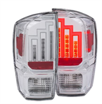 ANZO 311283 LED TAILLIGHT TACOMA CHROME 16-17