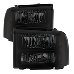 SPYDER 9030444 ( xTune ) Ford F250/350/450 Super Duty 05-07 Crystal Headlights -
