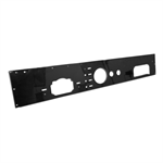 RUGGED RIDGE 13320.11 Dash Panel, Pre-Cut Holes, Black; 76-86 Jeep CJ