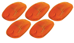 PACER 20247 LED RAM CAB AMBER 5PC 03-8