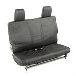 RUGGED RIDGE 13266.01 Elite Ballistic Seat Cover, Rear, Black; 07-10 Wra