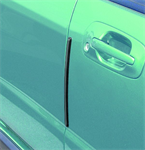 PACER 25540 SLIM DOOR GUARDS BLACK SET/4