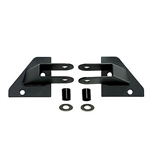 RUGGED RIDGE 11025.01 Mirror Relocation Bracket Kit, Black; 87-95 Jeep W