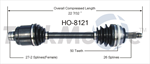 TRAKMOTIVE HO-8121 CV Axle Shaft