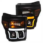 ANZO 111386 PROJECTOR HEADLIGHTS W/ U