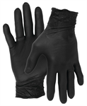 PERFORMANCE TOOL W89012 BLACK NITRILE GLOVES 100 LG