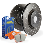 EBC S8KR1071 STAGE 8 BRAKE KIT REAR