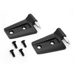 RUGGED RIDGE 11202.22 Door Hinge Kit, Right, Black; 07-18 Jeep Wrangler