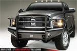 FAB FOURS DR10-Q2960-1 10-14 DODGE HD RH BUMPER FGG
