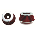 SPECTRE 8162 Air Filter: Low Profile Air Filter; red