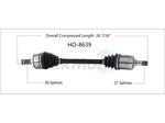 TRAKMOTIVE HO-8639 CV Axle Shaft