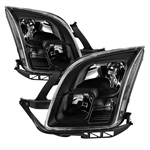 SPYDER 9035234 ( xTune ) Ford Fusion 2006-2009 OEM Style Headlights -Black