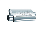 BORLA 40664 SS MUFFLER 2 1/4'HEMI COMP