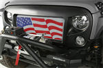 RUGGED RIDGE 12034.22 Spartan Grille Insert, American Flag; 07-18 Jeep W