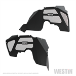 WESTIN 62-11005 INNER FENDER FRONT WRANGLER JK 07-18BLK