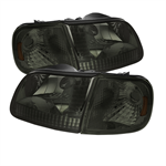 SPYDER 5070333 ( xTune ) Ford F150 97-03 / Expedition 97-02 Crystal Headlights w