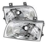 SPYDER 9025525 ( Akkon ) KIA Sportage 98-02 Crystal Headlights - Chrome