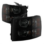 SPYDER 9030260 ( xTune ) Chevy Silverado 1500 07-13  2500HD/3500HD 07-14 Crystal