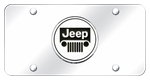 AUTOMOTIVE GOLD JEECC JEEP LOGO CHR/CHROME PLATE