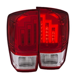 ANZO 311284 LED TAILLIGHT TACOMA RED 16-17