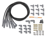 MSD 31173 WIRE SET  BLACK  UNIVERSAL  6 CYL