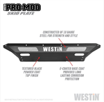 WESTIN 58-71225 Skid Plate