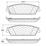 STOP TECH 105.11940 POSIQUIET CERAMIC PADS