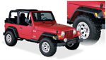 BUSHWACKER 10917-07 FENDER FLARE: POCKET STYLE; FACTORY MOUNTING HOLES