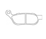 HAWK HMC5020 METALLIC DISC BRAKE PADS