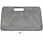 RUGGED RIDGE 11213.03 Grille Screen, Black; 97-06 Jeep Wrangler TJ