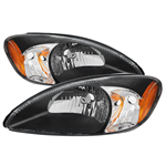 SPYDER 9024740 ( Akkon ) Ford Taurus 22007 Crystal Headlights - Black