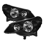 SPYDER 9029646 ( Akkon ) Chrysler Sebring 07-10 OEM Style Headlights - Black