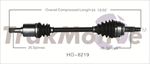 TRAKMOTIVE HO-8219 CV Axle Shaft