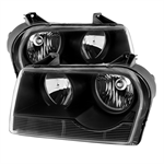 SPYDER 9026423 ( Akkon ) Chrysler 300 05-08 Halogen Non-Projection Style Only (D