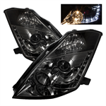 SPYDER 5064752 ( Spyder Signature ) Nissan 350Z 03-05 Projector Headlights - Hal