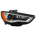 SPYDER 9946462 ( OE ) Audi A6 15-16 LED DRL HID non/AFS Projector Headlight - Lo