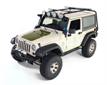 RUGGED RIDGE 11703.21 Sherpa Roof Rack Kit; 07-18 Jeep Wrangler JK, 2 Do