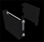 MOR/RYDE TV1051H FLAT SNAP IN TV MOUNT
