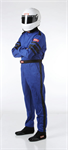 RACEQUIP 110023 SFI-1 1-L SUIT  BLUE MEDIUM