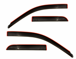 AVS 994003 SEAMLESS VENTVISOR IN-CHANNEL RAM QUAD SMOKE 09