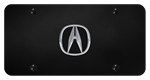 AUTOMOTIVE GOLD ACUCB ACURA LOGO CHR/BLACK PLATE