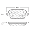 STOP TECH 105.13140 POSIQUIET CERAMIC PADS