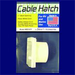 ZEBRA EC147PW CABLE HATCH POLAR WHITE