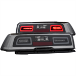 ANZO 321321 LED TAILLIGHTS BLACK