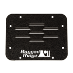 RUGGED RIDGE 11586.10 Tire Carrier Delete Plate; 07-18 Jeep Wrangler JK