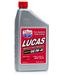 LUCAS OIL 10211 SYNTHETIC SAE 0W-40 MOTOR